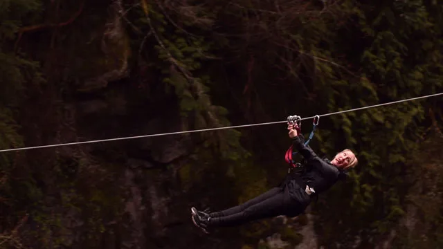 Zip lining